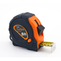 Tulips Рулетка 8 м x 25 мм, пластиковый корпус, 3 фиксатора II10-063