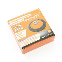 Кордщетка Bohrer коническая мягкая 125 мм для УШМ