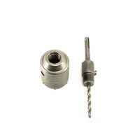 Коронка SDS+ Bohrer 55 мм по бетону твердосплавная ударная (в сборе)