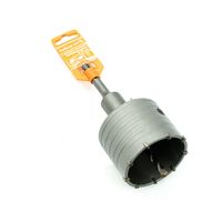 Коронка SDS+ Bohrer 75 мм по бетону твердосплавная ударная (в сборе)