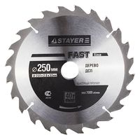 Диск пильный STAYER MASTER "OPTI-Line" по дереву, 250х32мм, 40Т, 3681-250-32-40