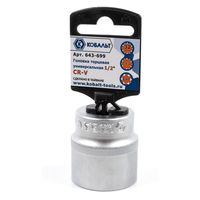 Головка торцевая универсальная КОБАЛЬТ 1/2", 32 мм, SPLINE, Cr-V, 643-699