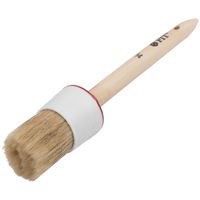 Кисть круглая, натуральная светлая щетина №14 (50 мм) FIT IT 01308