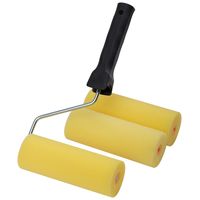 Валик поролоновый желтый 150 мм + 2 сменных ролика FIT IT 02793