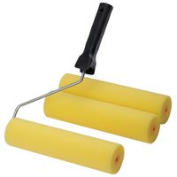 Валик поролоновый желтый 230 мм + 2 сменных ролика FIT IT 02798