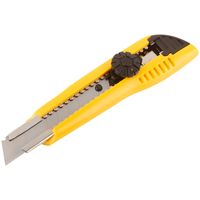 Нож технический 18 мм усиленный, вращ.прижим FIT IT 10242