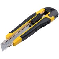 Нож технический 18 мм усиленный, лезвие 15 сегментов FIT IT 10254