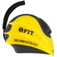Рулетка с автостопом "Инфинити" 5 м x 19 мм FIT IT 17349