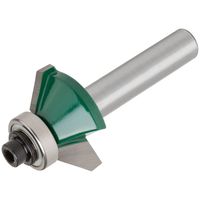 Фреза кромочная конусная с подшипником DxHxL=25х10х54,3мм FIT IT 3607-081025