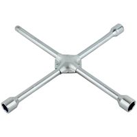 Ключ балонный крест усиленный 17х19х21 мм + 1/2", длина 400 мм FIT IT 62760