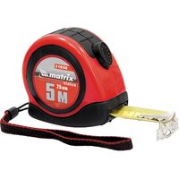 Рулетка Status autostop Magnet, 5 м х 25 мм, двухкомпонентный корпус, зацеп с магнитом Matrix 31038