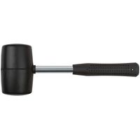 Киянка резиновая, металлическая ручка 65 мм ( 680 гр ) FIT IT 45465