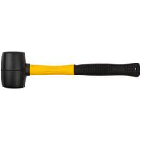 Киянка резиновая, фиберглассовая ручка 45 мм ( 230 гр ) FIT IT 45491