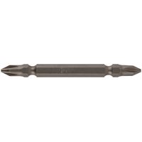 Биты сталь S2, двухсторонние 75 мм PH2/PH2, 10 шт. FIT IT 57272