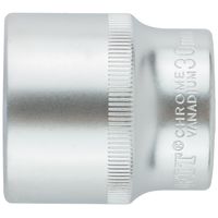 Головка 6-гранная CrV  1/2"  30 мм FIT IT 62060