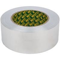Лента алюминиевая клейкая, 50 мм х 50 м FIT IT 11673