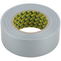 Лента клейкая универсальная армированная "Ductape", 48 мм х 50 м FIT IT 11750