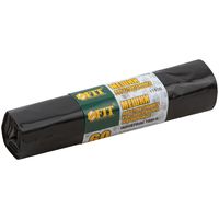 Мешки для строительного мусора, ПВД особопрочные, 60 л, 600х800 мм, толщина 35 мкм, 10 шт. FIT РОС 11930