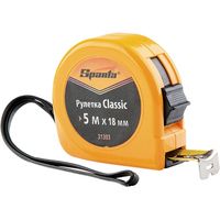 Рулетка Classic, 7.5 м х 24 мм, пластиковый корпус Sparta 31304