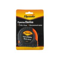 Рулетка Elastica, 5 м х 18 мм, обрезиненный корпус Sparta 31312