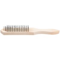 Корщетка с деревянной ручкой 5-ти рядная FIT IT 38405