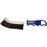 Корщетка с изогнутой пластиковой ручкой нейлоновая тип F FIT IT 38414