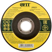 Круг зачистной по металлу 115х6,0 мм FIT IT 39531