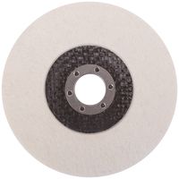 Круг полировальный войлочный для УШМ, сплошной 125 мм FIT IT 39869