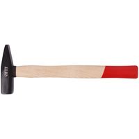 Молоток кованый, деревянная ручка  400 гр. FIT IT 44204