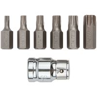 Набор бит "TORX" 7 шт. CrV FIT IT 57825