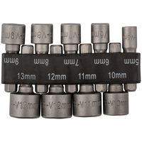 Набор усиленных головок CrV 9 шт. (5-13 мм) FIT IT 57915