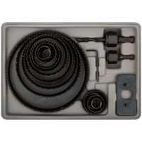 Пилы круговые 19-127 мм, набор 12 шт., в кейсе FIT IT 36763