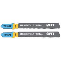Полотна по металлу, Bimetal, фрезерованные, волнистые зубья, 76/51/1,1 мм (T118AF), 2 шт. FIT HQ 40971