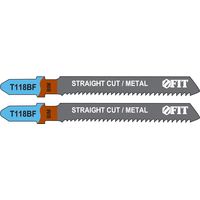 Полотно по металлу, Bimetal, фрезерованные, волнистые зубья, 76/51/2 мм (T118BF) FIT HQ 40973