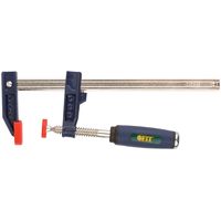 Струбцина тип "F" усиленная, мягкая ручка 50х200 мм FIT IT 59152