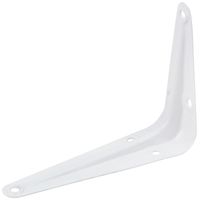 Уголок-кронштейн белый 75х100 мм (0,7 мм) FIT DIY 66001