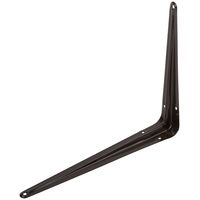 Уголок-кронштейн коричневый 200х250 мм (0,8 мм) FIT DIY 66053