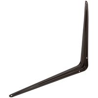 Уголок-кронштейн коричневый 250х300 мм (0,9 мм) FIT DIY 66063