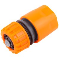 Соединитель пластиковый с автостопом 1/2'' FIT IT 77703