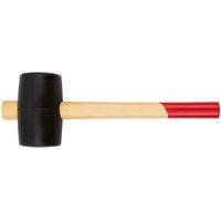 Киянка резиновая, деревянная ручка 55 мм ( 400 гр ) КУРС 45355