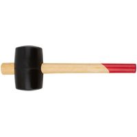 Киянка резиновая, деревянная ручка 65 мм ( 600 гр ) КУРС 45365