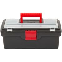 Ящик для инструмента пластиковый 13" (33 х 17,5 х 12,5 см) КУРС РОС 65503