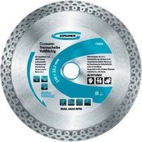 Диск алмазный, 125 х 22,2 мм, сплошной, мокрая резка Gross 730387