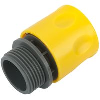Соединитель пластиковый, внешняя резьба 3/4" КУРС 76425