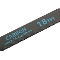 Полотна для ножовки по металлу, 300 мм, 18 TPI, Carbon, 2 шт Gross 77720