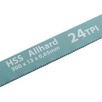 Полотна для ножовки по металлу, 300 мм, 24 TPI, HSS, 2 шт Gross 77724
