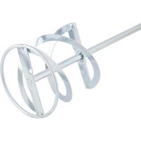 Миксер для красок и штукатурных смесей, 120 х 600 мм, оцинкованный, шестигранный хвостовик 10 мм Matrix 84846