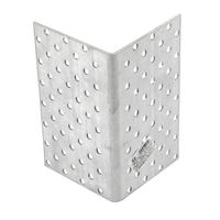 Крепежный уголок равносторонний  2 мм,   KUR 80 x 80 x 140 мм Россия Сибртех 46592