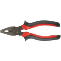 Плоскогубцы комбинированные Black Nickel, 160 мм, двухкомпонентные рукоятки Matrix 16978
