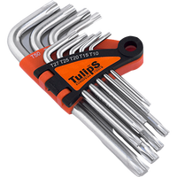 Tulips набор ключей TORX, CrV сталь, сатин.покрытие (9 шт), IK12-960